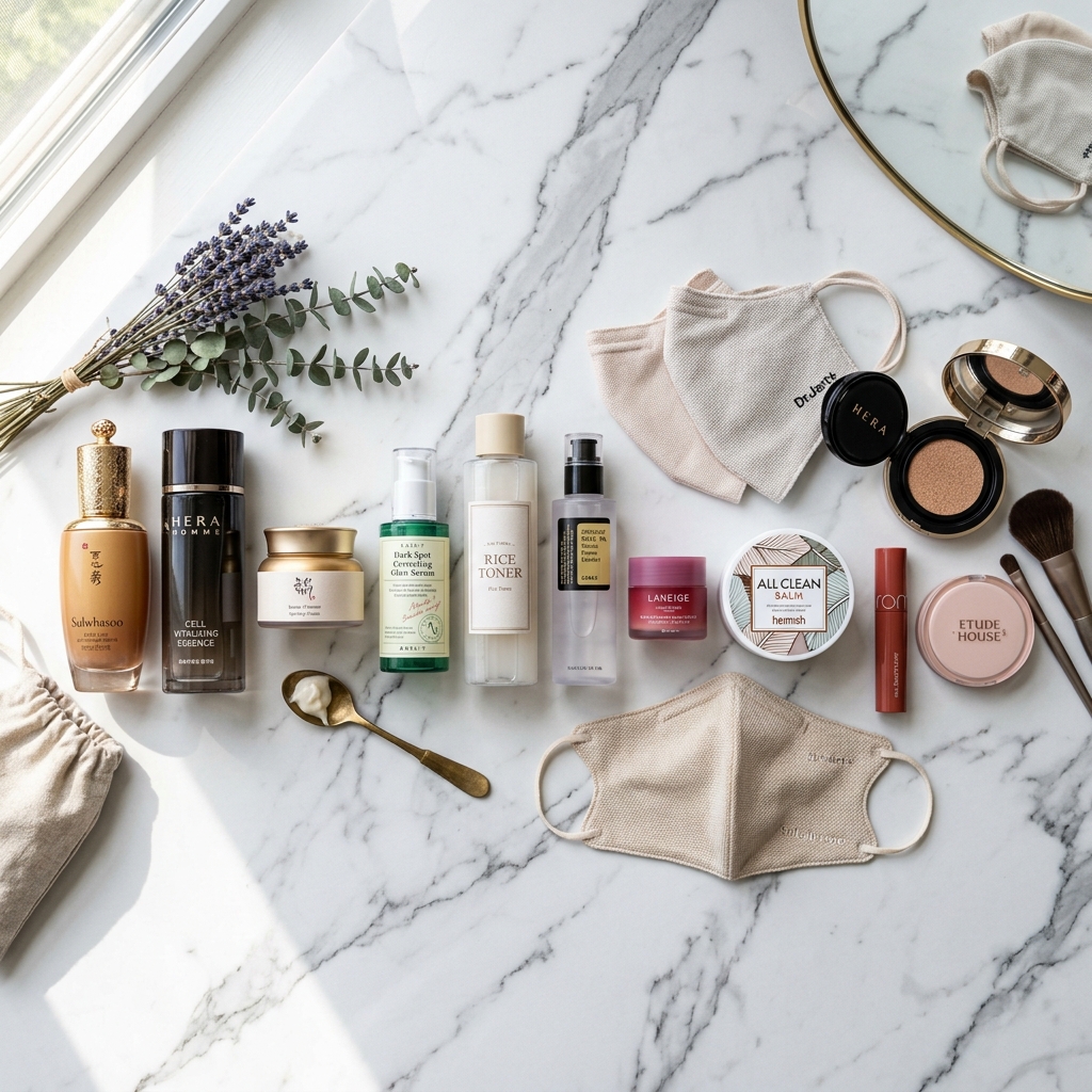 Premium Korean beauty and skincare products